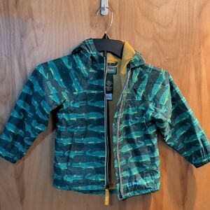 L.L. Bean Teal Alligator Kids Jacket